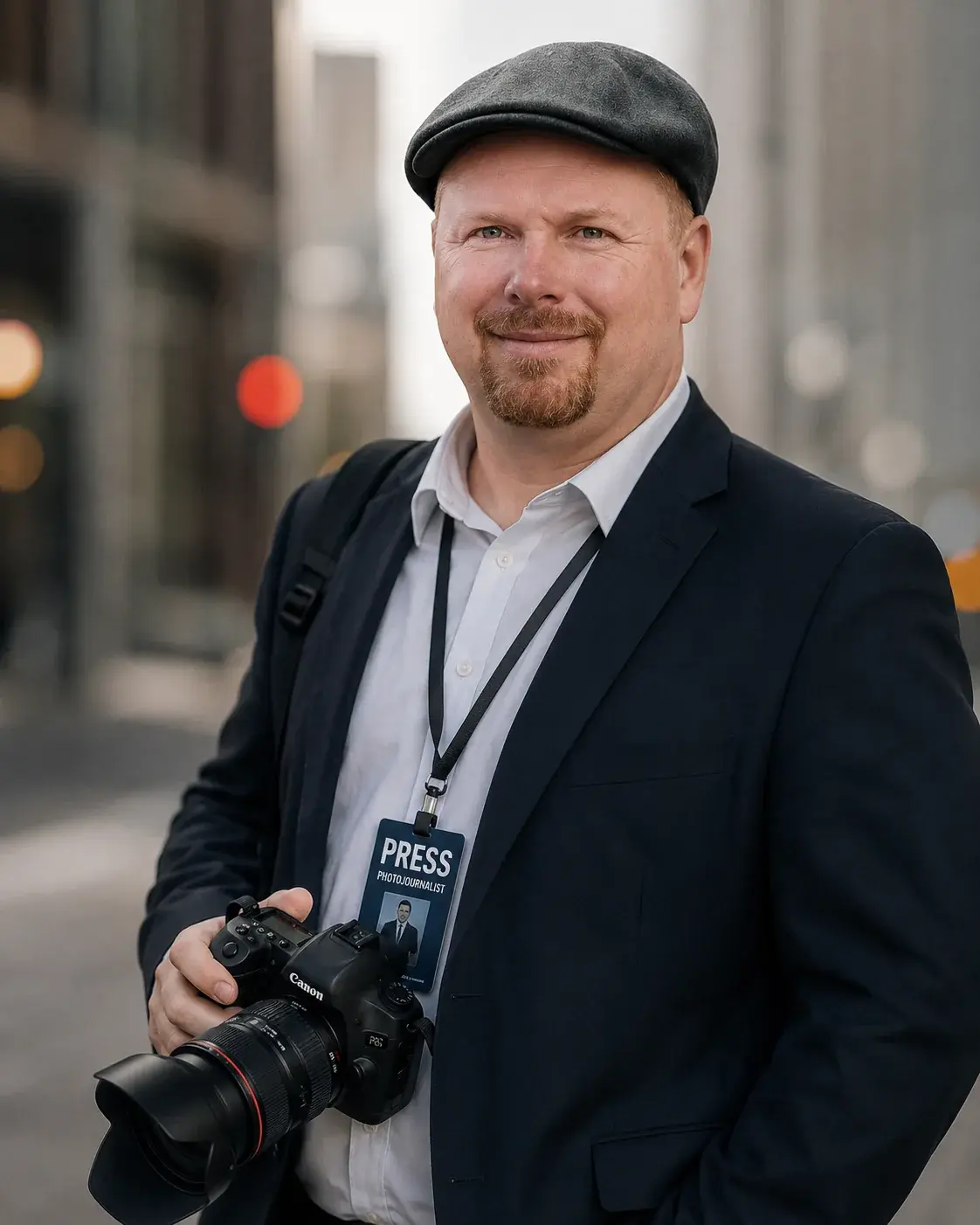 Markus Mitzschke mit Kamera