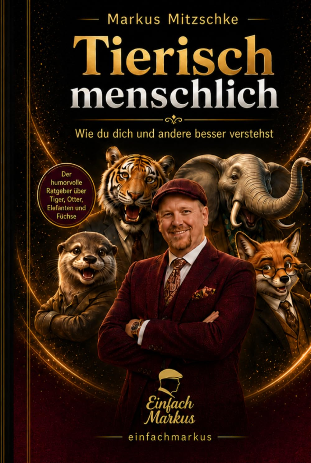 Buchcover Tierisch menschlich von Markus Mitzschke
